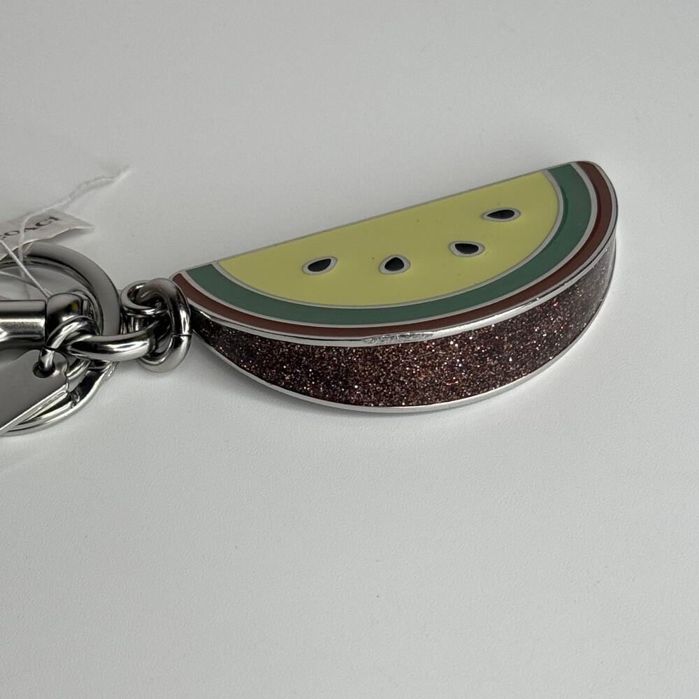 Coach Watermelon Keychain - Yellow and Green - Picture 7 of 7